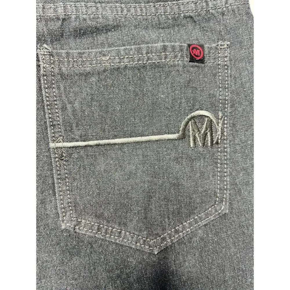 Mecca Men's Dark Wash Straight Leg‎ Blue Denim Jeans - Size 36x29*